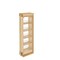 Rev-A-Shelf Maple Veneer, Light Brown, 6 in W, 36 in H, 11.13 in D, 11.13 in L, Light Brown 432-WF36-6C - alternate 1